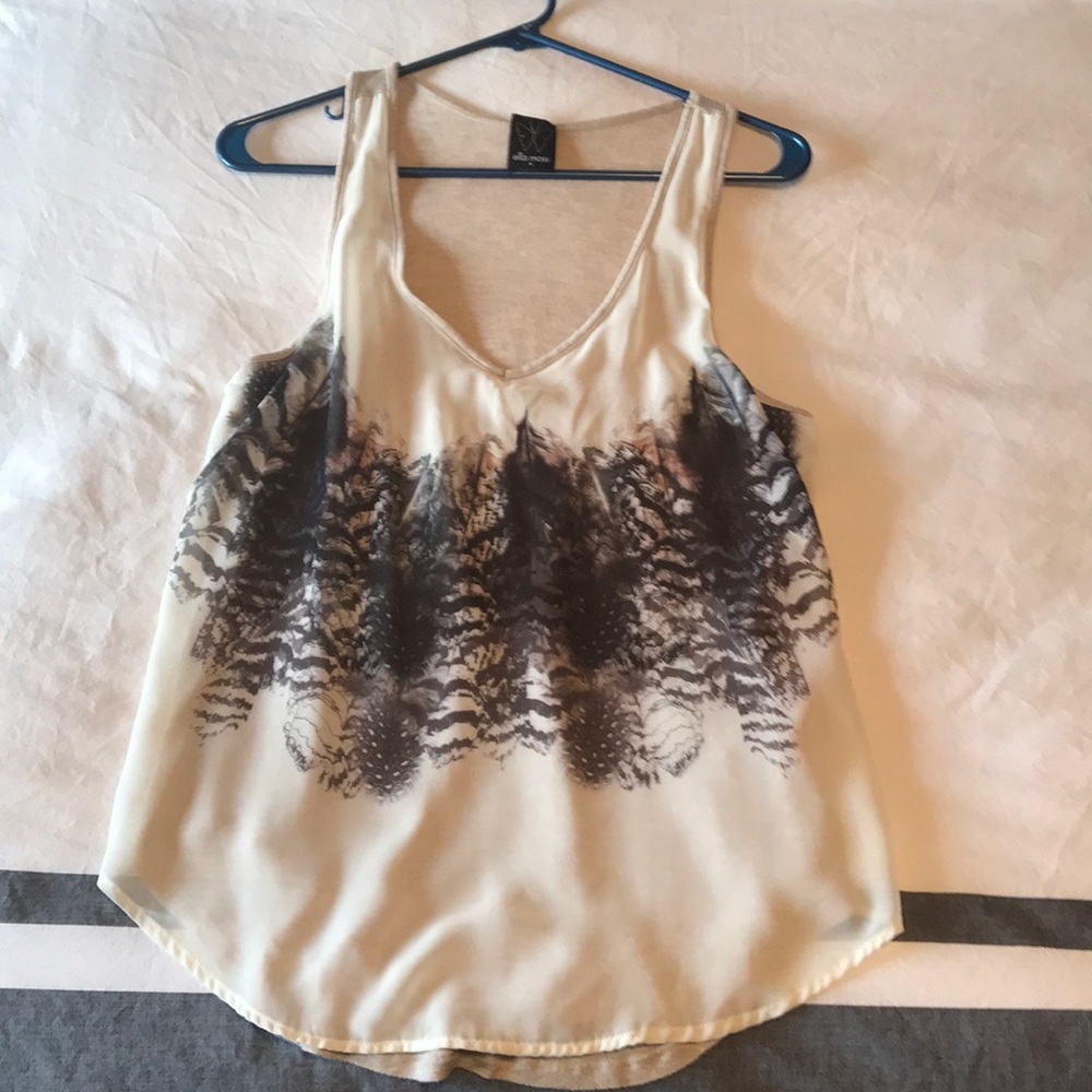 Beige tank top
